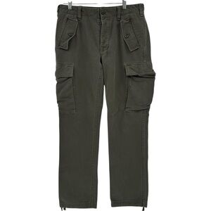 Polo Ralph Lauren Military Surplus Green Cargo Pants Mens Size 32x30